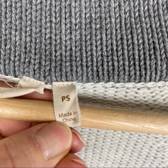 SOFT SURROUNDINGS | Ivory & Gray Tunic Cowl Neck - Picture 9 of 14